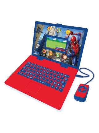 Ordinateur Éducatif Bilingue Spider-man – 130 Activités (français/anglais) Avec Écran Couleurs