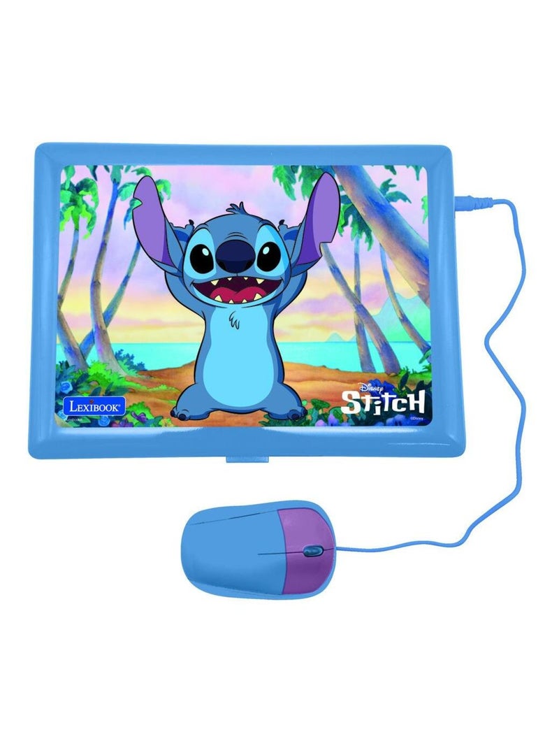 Ordinateur éducatif bilingue 'Stitch' – 124 activités (Français/Anglais) Violet - Kiabi