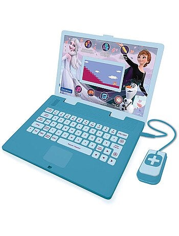 Ordinateur éducatif couleur bilingue Reine des Neiges (FR/EN)