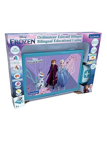 Ordinateur éducatif couleur bilingue Reine des Neiges (FR/EN)