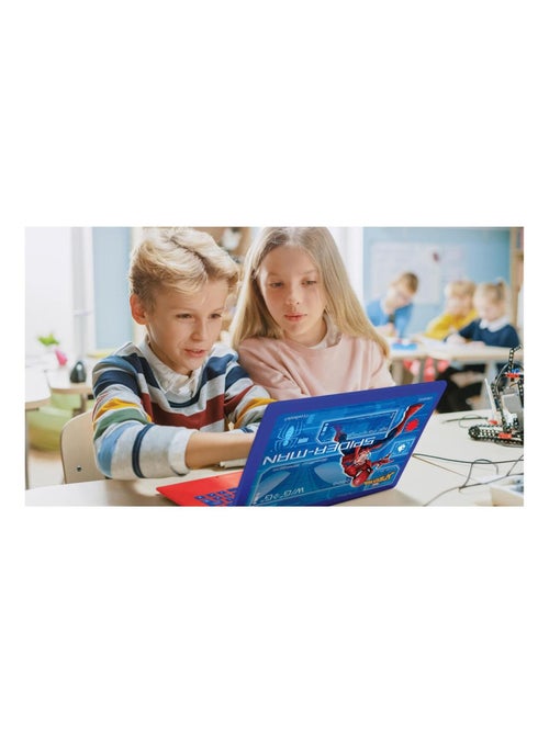 Ordinateur éducatif couleur Spiderman bilingue français et anglais - Kiabi