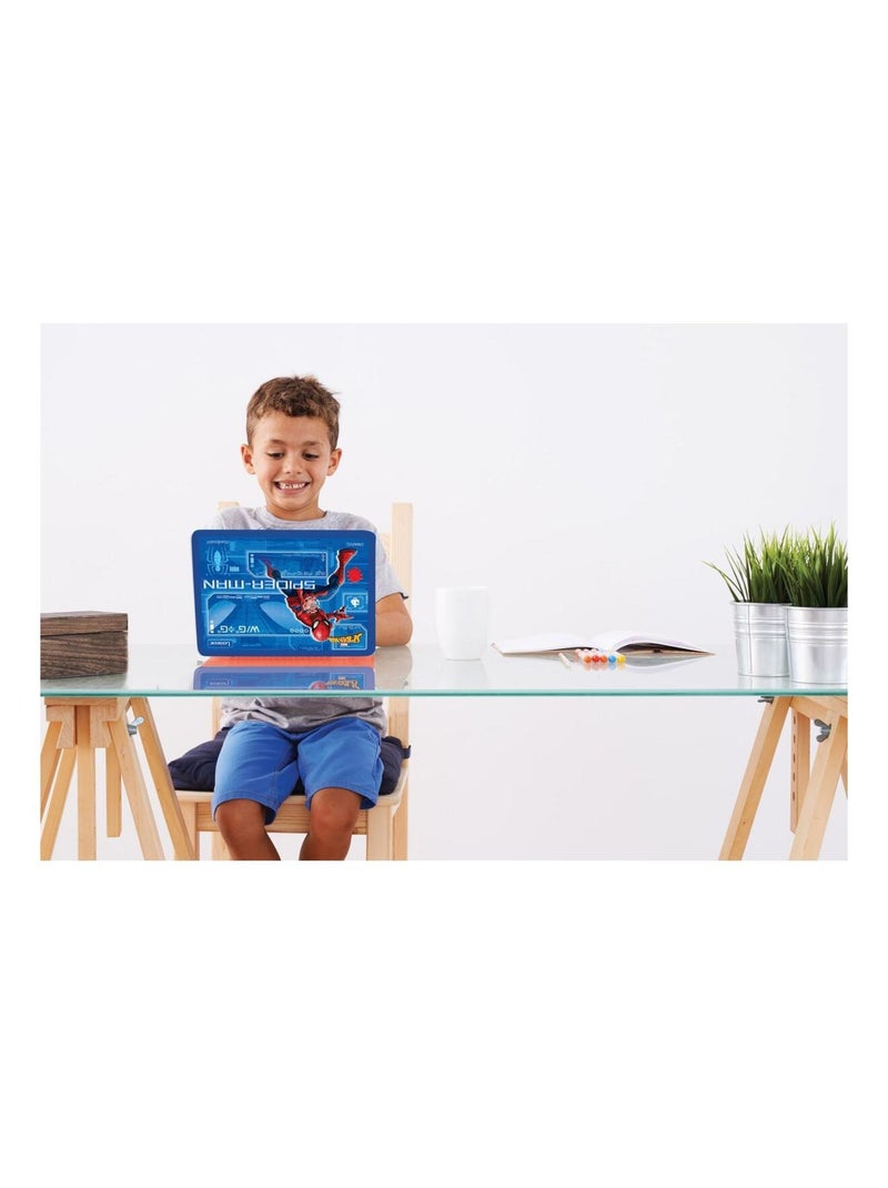 Ordinateur éducatif couleur Spiderman bilingue français et anglais Bleu - Kiabi