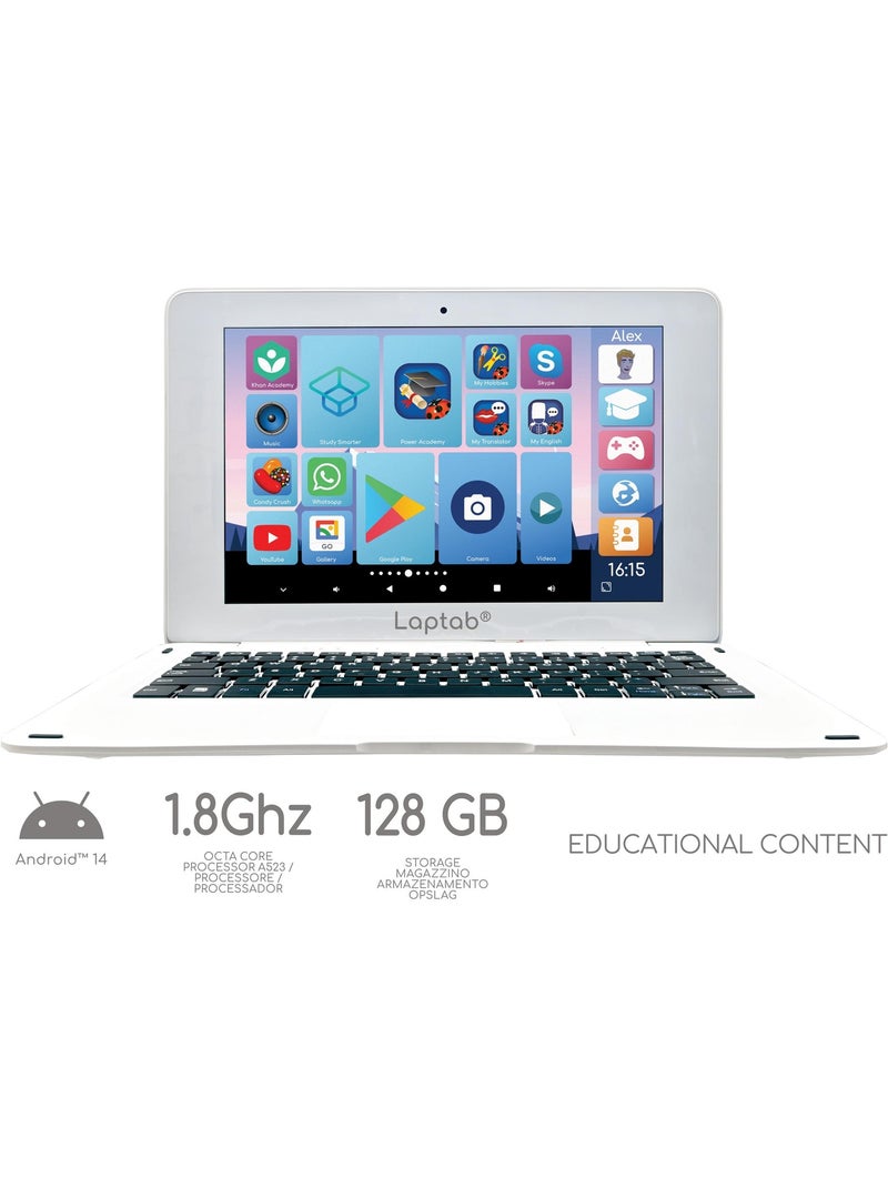 Ordinateur lexibook laptab 10 écran tactile Blanc - Kiabi