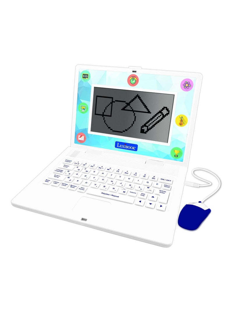 Ordinateur portable 6.7” éducatif bilingue anglais et français Blanc - Kiabi