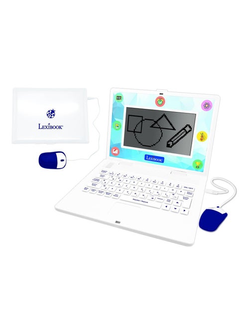 Ordinateur portable 6.7” éducatif bilingue anglais et français - Kiabi