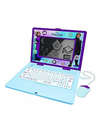 Ordinateur portable 6.7” éducatif bilingue La reigne des neige (FR/EN)