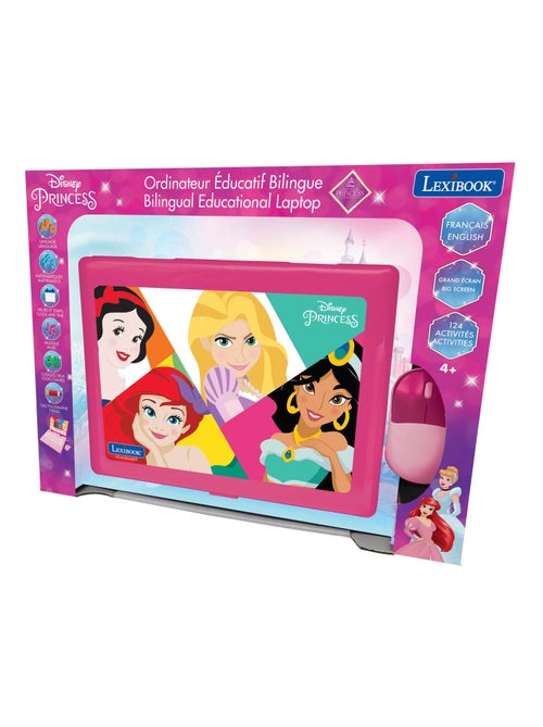 Ordinateur portable ?ducatif bilingue Disney Princesse (FR/EN) - Kiabi