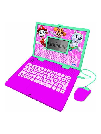Ordinateur portable ?ducatif bilingue La Pat Patrouille Girly (FR/EN)