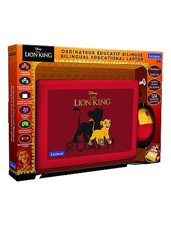 Ordinateur portable ?ducatif bilingue Le Roi lion (FR/EN)