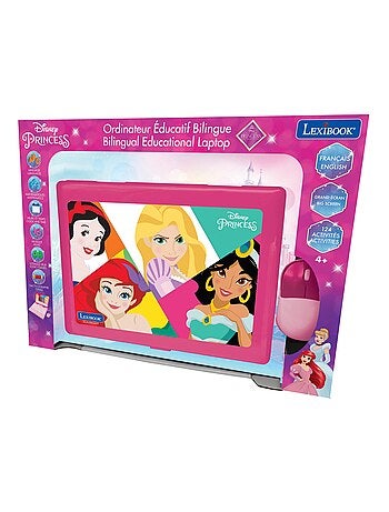 Ordinateur portable éducatif bilingue Disney Princesse (FR/EN)