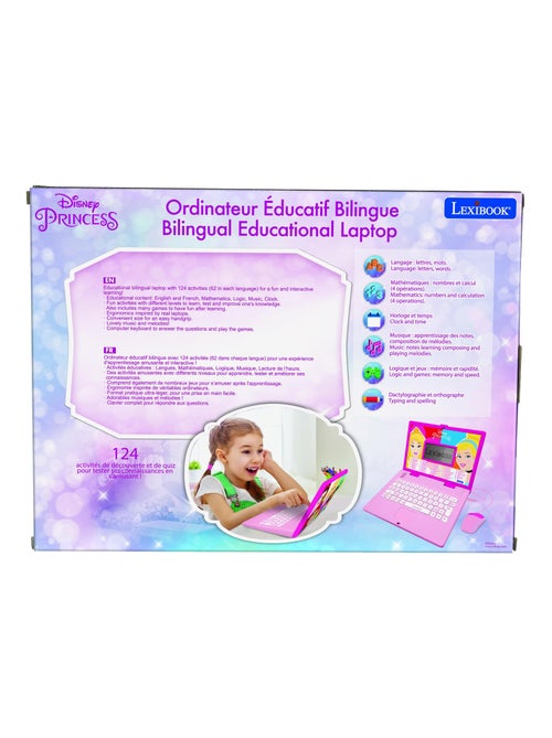 Ordinateur portable éducatif bilingue Disney Princesse (FR/EN) - Kiabi