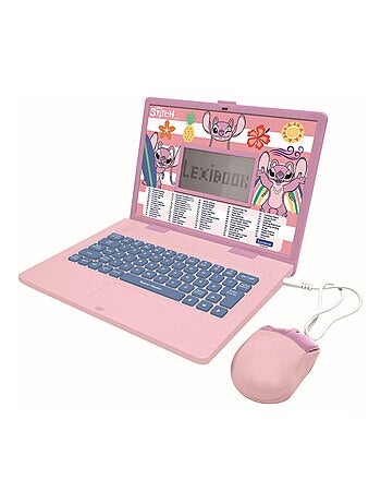 Ordinateur portable éducatif bilingue Disney Stitch (FR/EN)