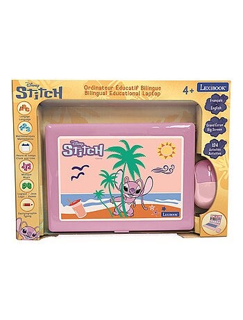 Ordinateur portable éducatif bilingue Disney Stitch (FR/EN)
