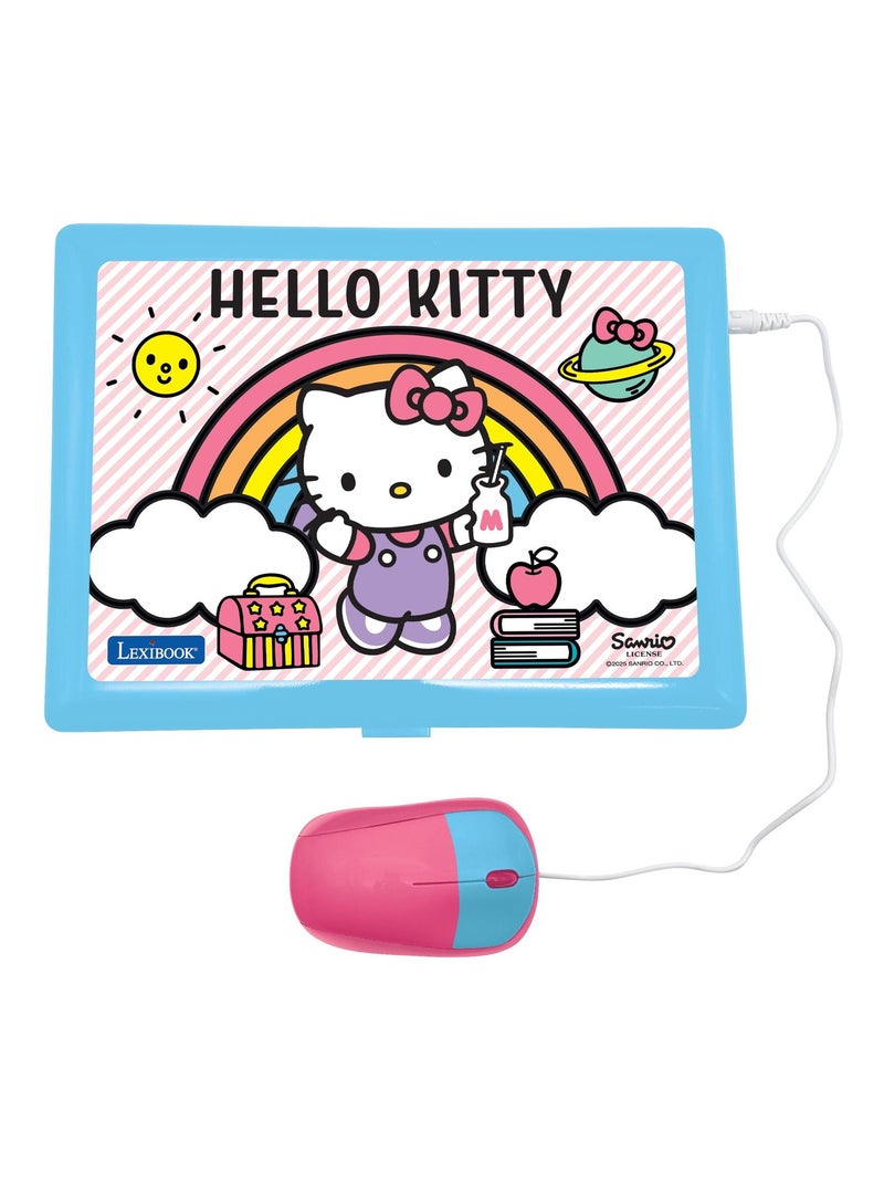 Ordinateur portable éducatif bilingue écran 6.7" Hello Kitty (FR/EN) Bleu - Kiabi
