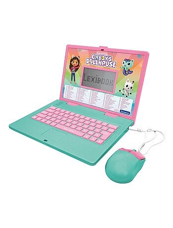 Ordinateur portable éducatif bilingue gabby et la maison magique (fr/en)
