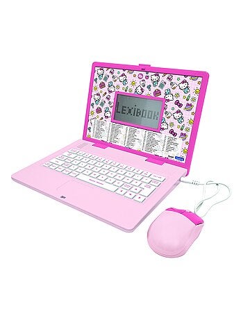 Ordinateur portable éducatif bilingue Hello Kitty (FR/EN)
