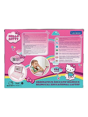 Ordinateur portable éducatif bilingue Hello Kitty (FR/EN)