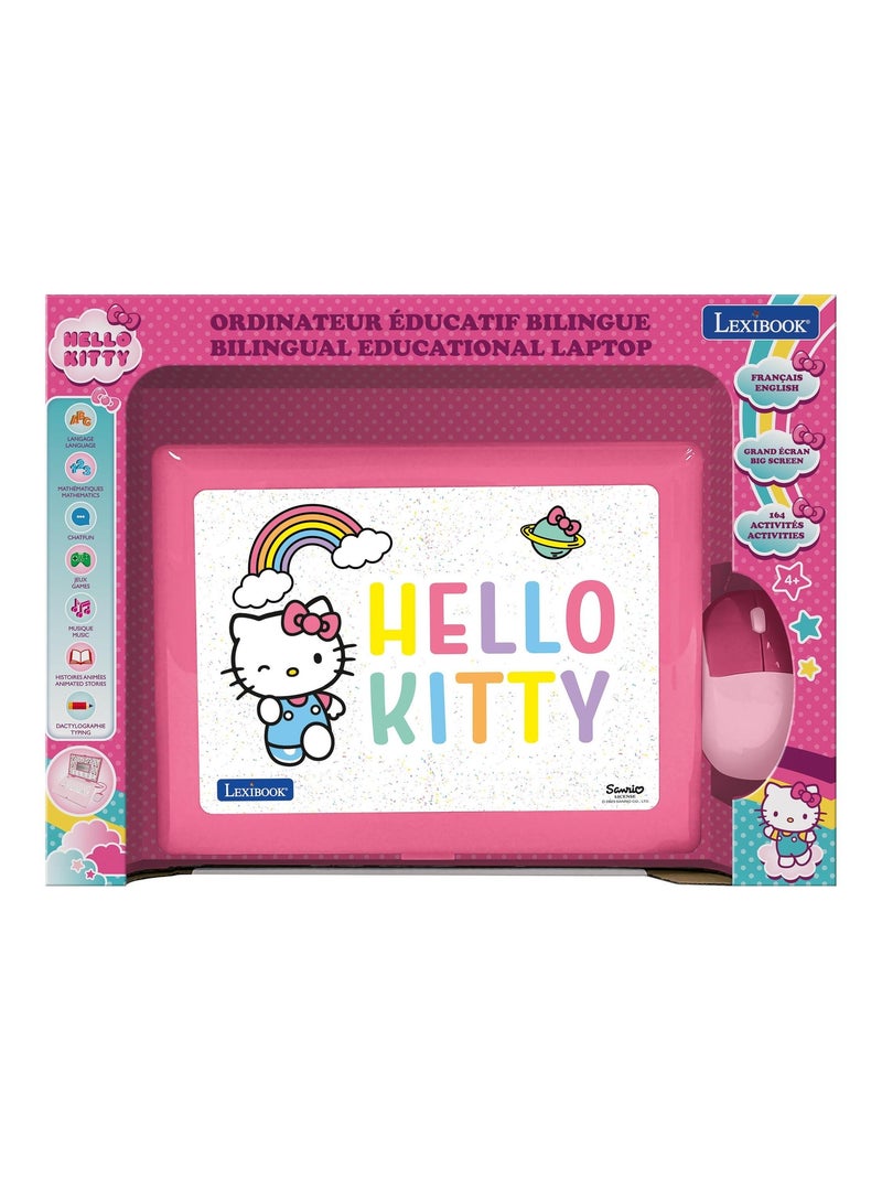 Ordinateur portable éducatif bilingue Hello Kitty (FR/EN) Rose - Kiabi