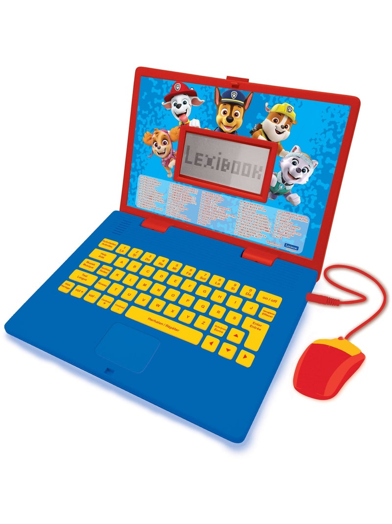 Ordinateur portable éducatif bilingue La Pat Patrouille avec 124 activités (FR/NL) Bleu - Kiabi