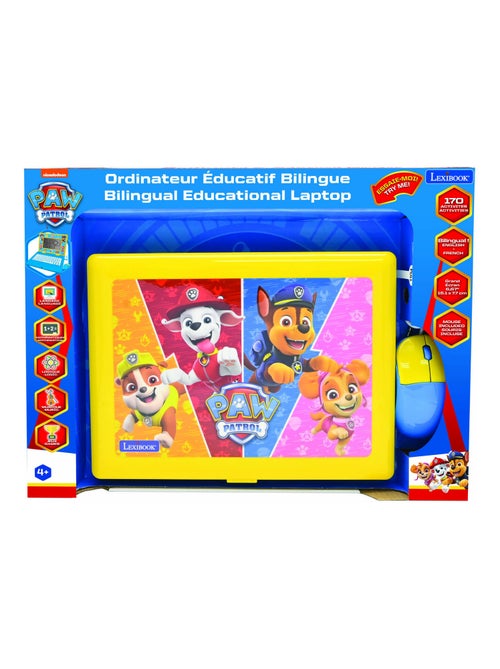 Ordinateur portable éducatif bilingue La Pat Patrouille (EN/FR) - Kiabi