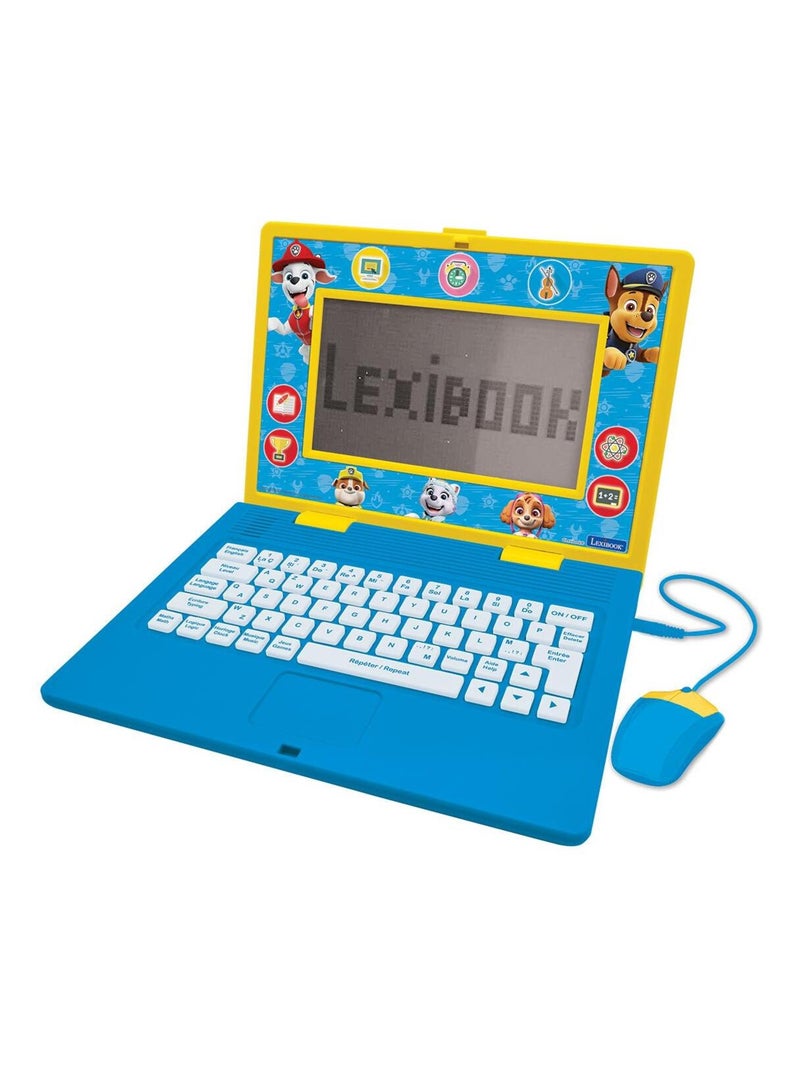 Ordinateur portable éducatif bilingue La Pat Patrouille (EN/FR) Bleu - Kiabi