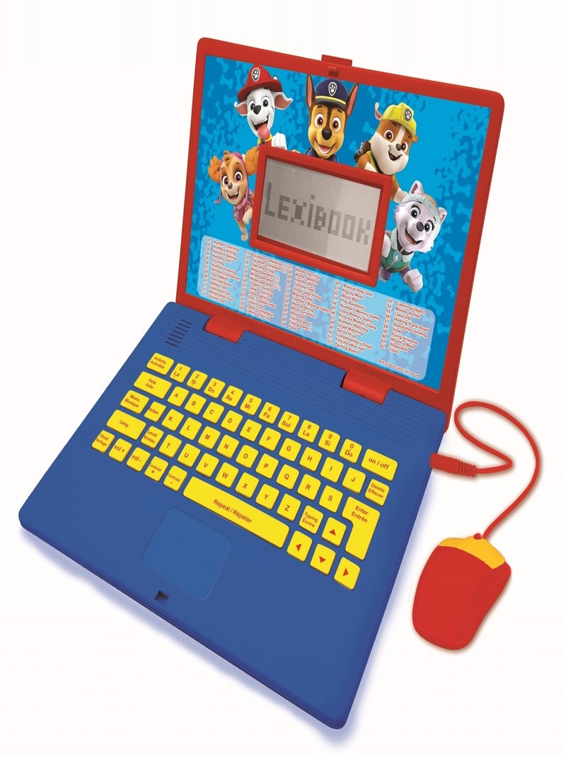 Ordinateur portable éducatif bilingue La Pat Patrouille (FR/EN) Bleu - Kiabi