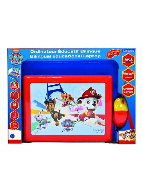 Ordinateur portable éducatif bilingue La Pat Patrouille (FR/EN) - Kiabi