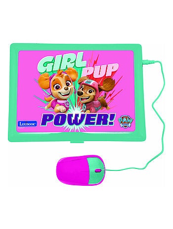 Ordinateur portable éducatif bilingue La Pat Patrouille Girly (FR/EN)