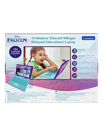 Ordinateur portable éducatif bilingue La reine des neige (FR/EN)