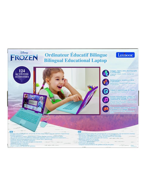 Ordinateur portable éducatif bilingue La reine des neige (FR/EN) - Kiabi