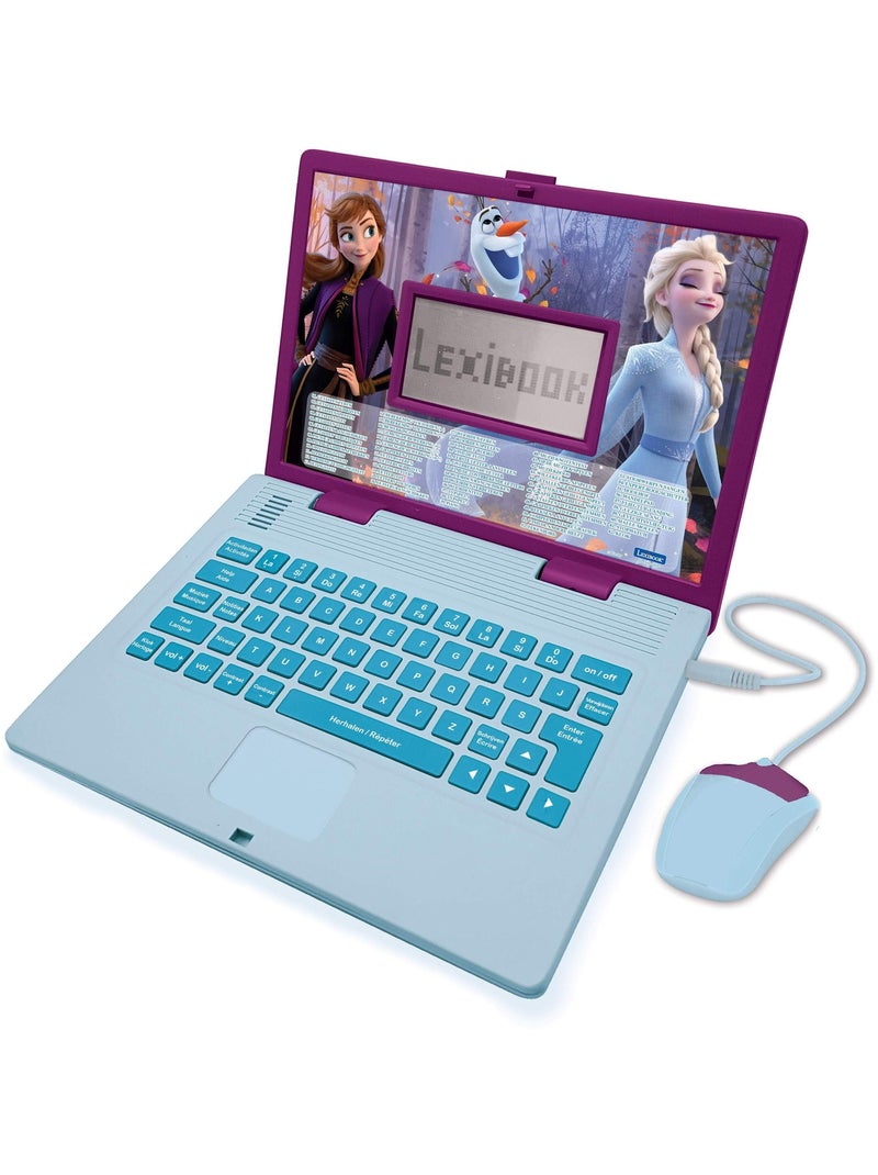 Ordinateur portable éducatif bilingue La reine des neige (FR/NL) Violet - Kiabi