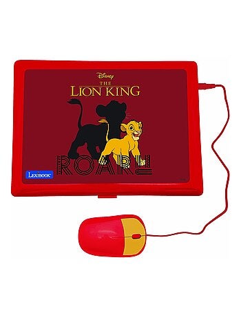 Ordinateur portable éducatif bilingue Le Roi lion (FR/EN)