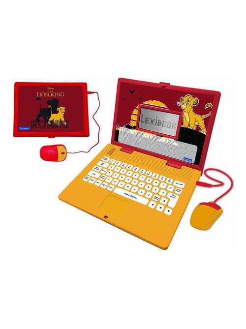 Ordinateur portable éducatif bilingue Le Roi lion (FR/EN) - Kiabi