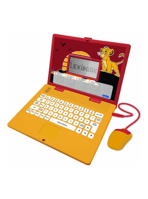 Ordinateur portable éducatif bilingue Le Roi lion (FR/EN) - Kiabi