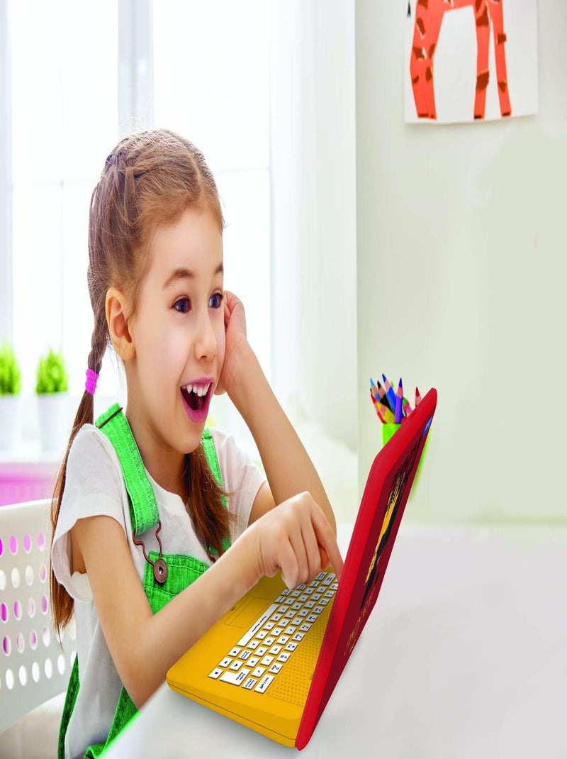 Ordinateur portable éducatif bilingue Le Roi lion (FR/EN) Jaune - Kiabi