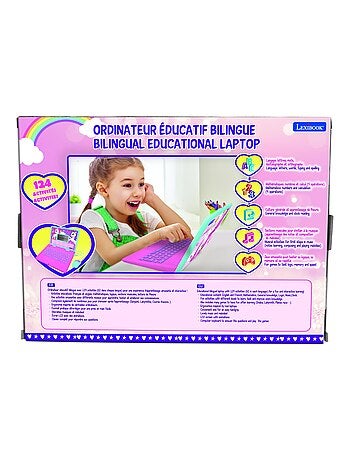 Ordinateur portable éducatif bilingue Licorne (FR/EN)