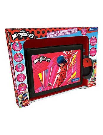 Ordinateur portable éducatif bilingue Miraculous (FR/EN)