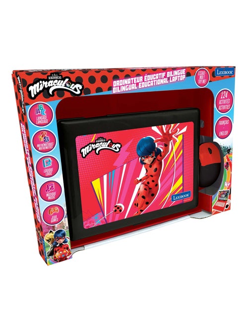 Ordinateur portable éducatif bilingue Miraculous (FR/EN) - Kiabi