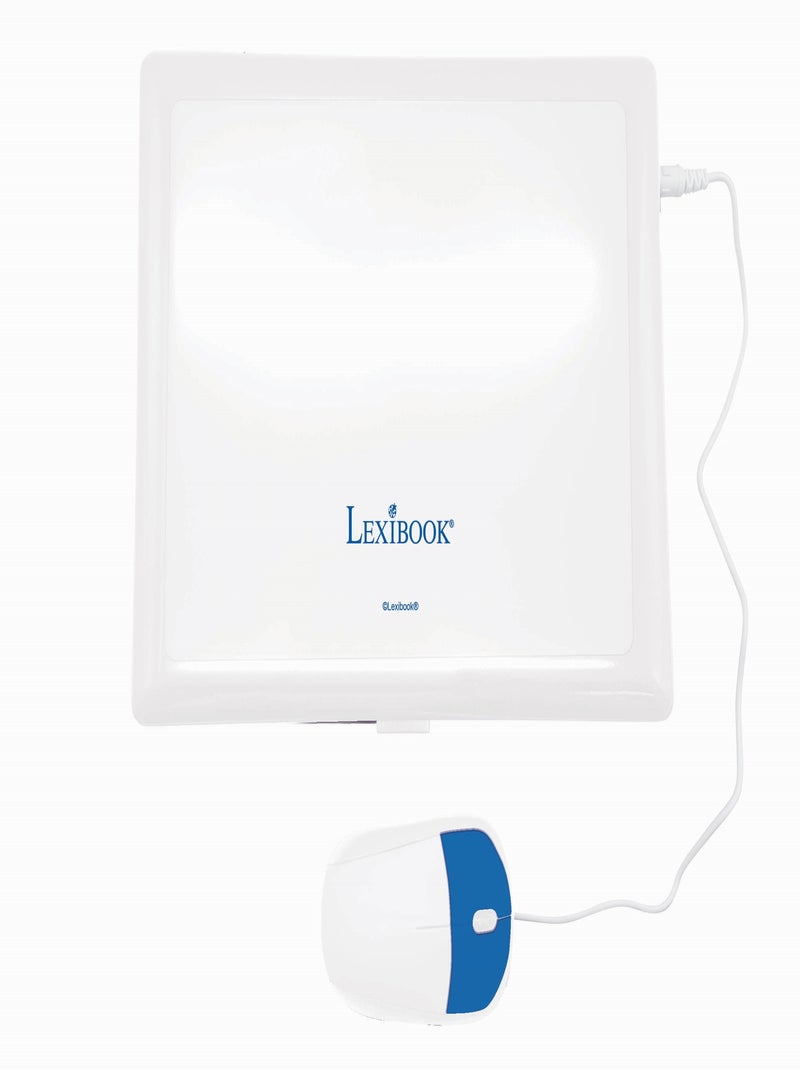 ordinateur portable éducatif Power Kid bilingue français et anglais Blanc - Kiabi