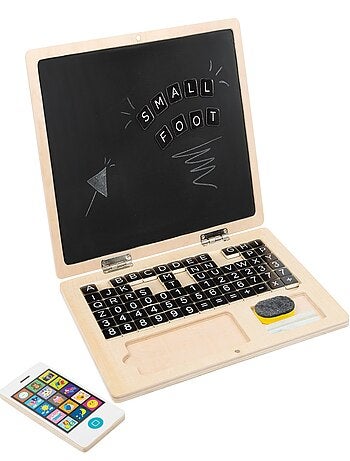 Ordinateur portable en bois