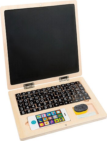 Ordinateur portable en bois