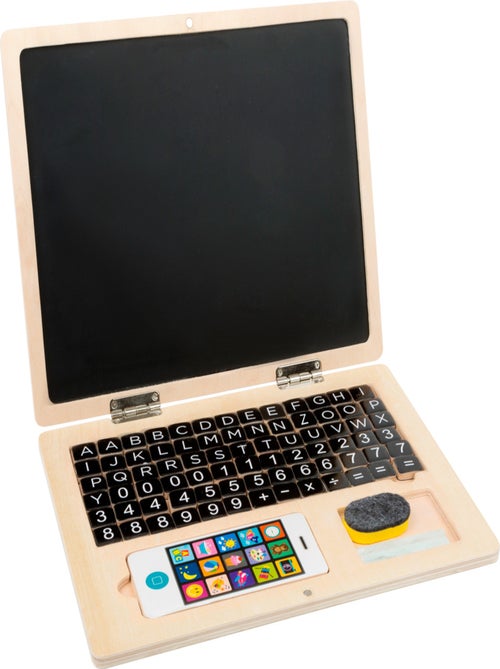 Ordinateur portable en bois - Kiabi