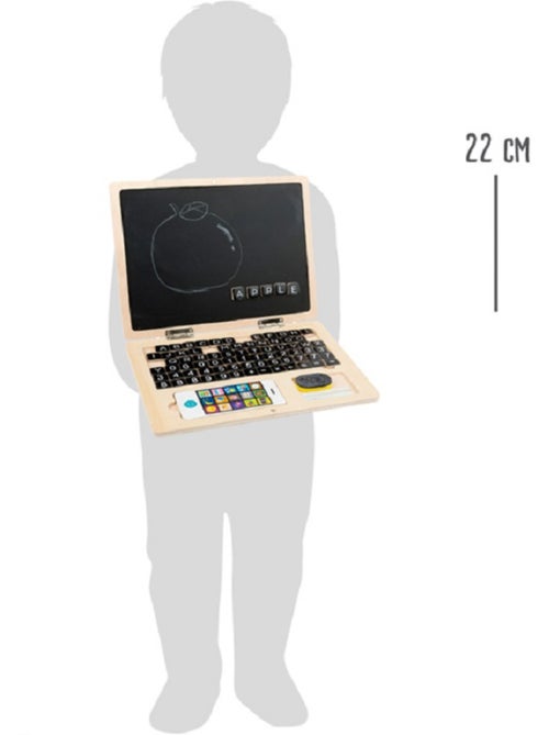 Ordinateur portable en bois - Kiabi
