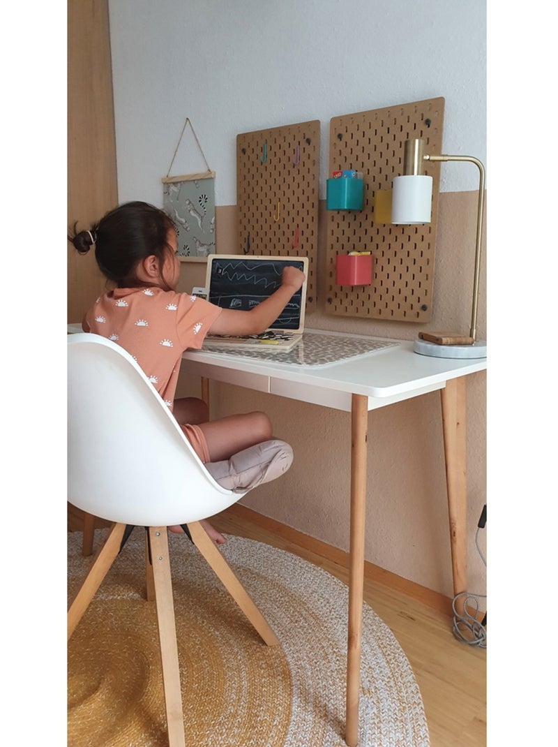 Ordinateur portable en bois Beige - Kiabi