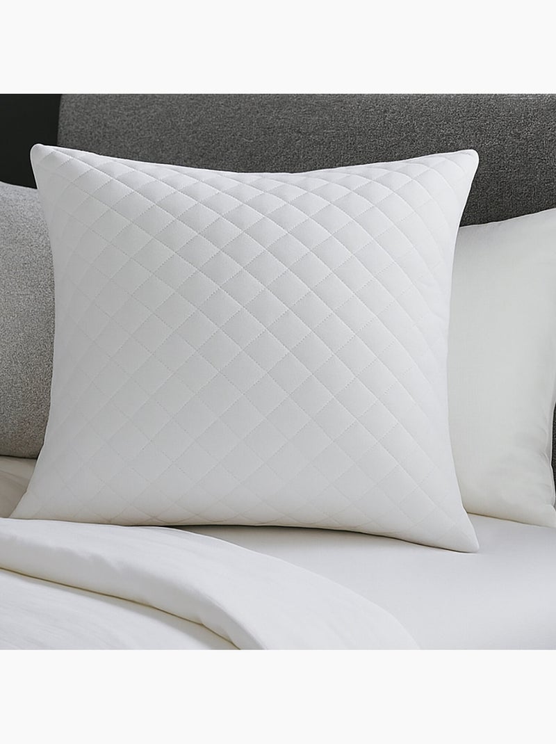 Oreiller à mémoire de forme en microfibre Blanc - Kiabi