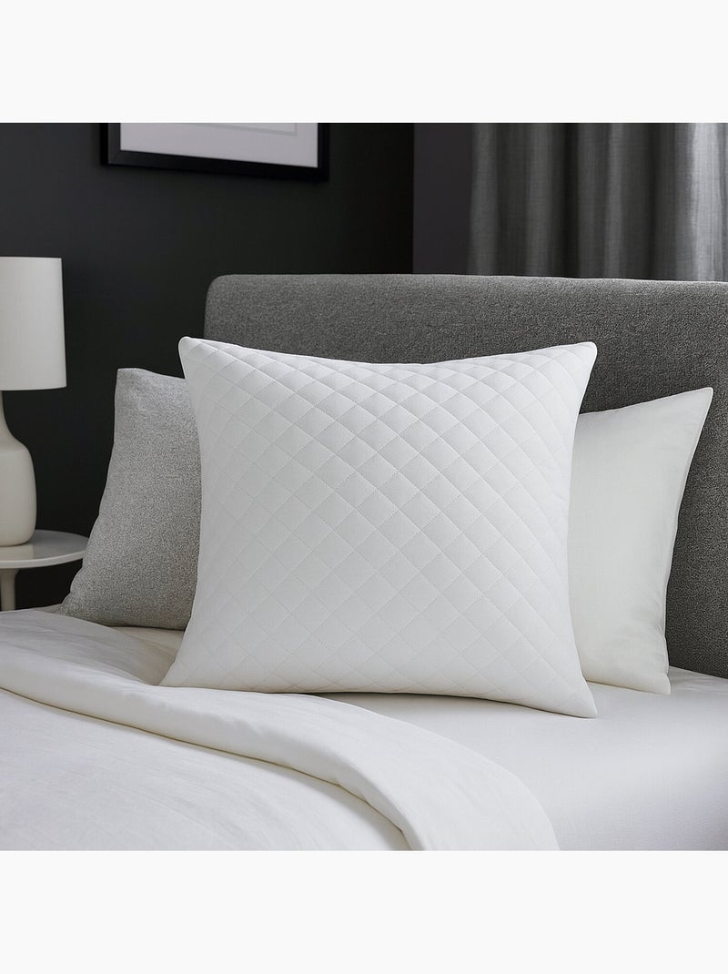 Oreiller à mémoire de forme en microfibre Blanc - Kiabi
