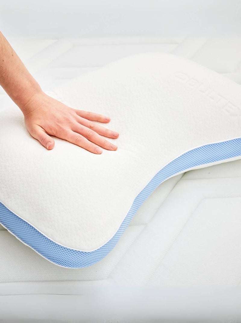 Oreiller à mémoire de forme MEMOFORM Blanc - Kiabi