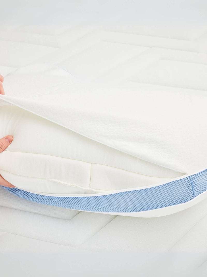 Oreiller à mémoire de forme MEMOFORM Blanc - Kiabi