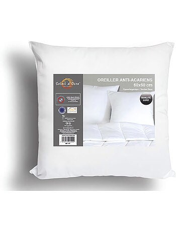 Oreiller anti-acarien LUXE, par Soleil d'ocre