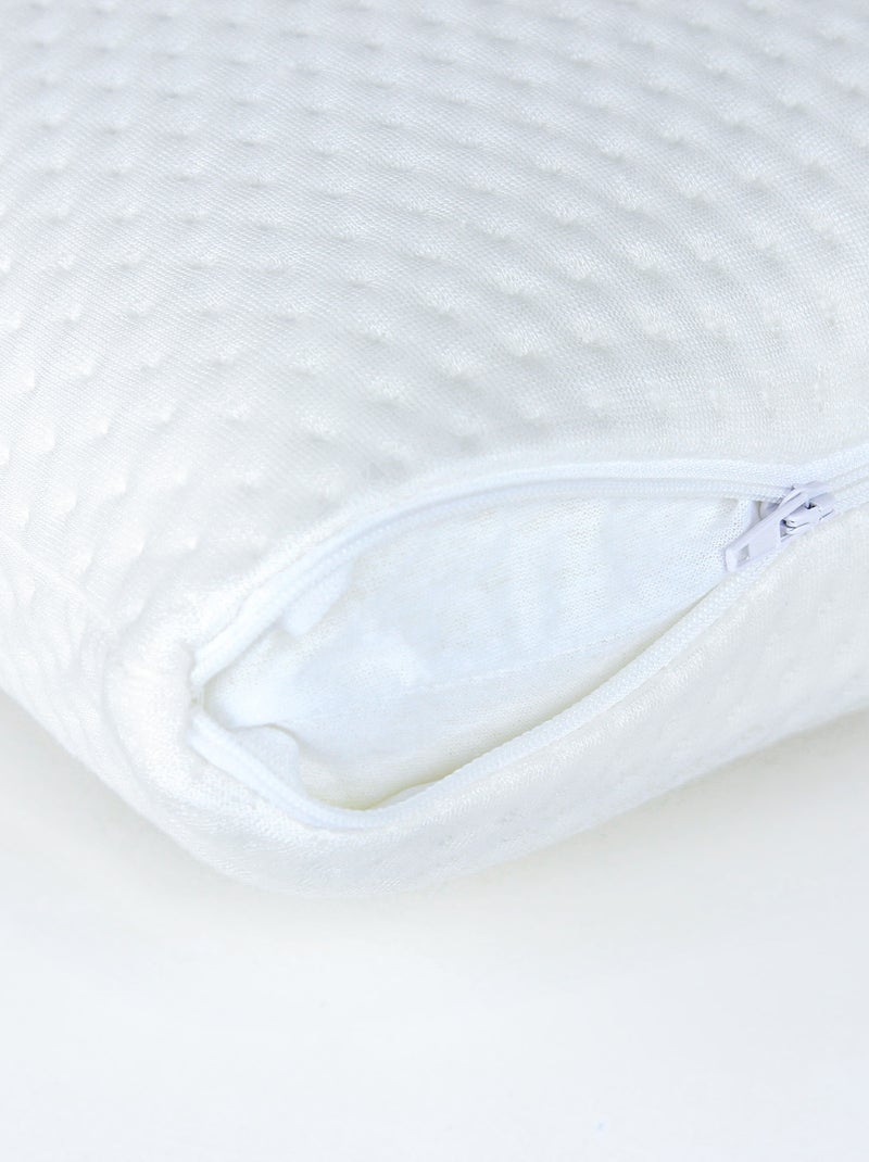 Oreiller ASCONA mousse à mémoire de forme Mixte Blanc - Kiabi